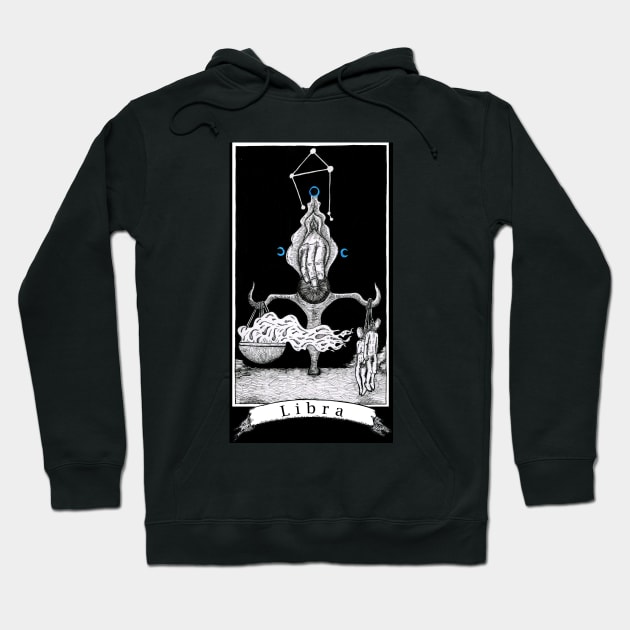 Libra - The Zodiac Retrograde Hoodie by WinslowDumaine